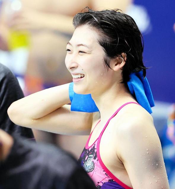 池江璃花子　約１カ月で０秒４５記録更新　日本選手権の参加標準突破　競泳インカレ