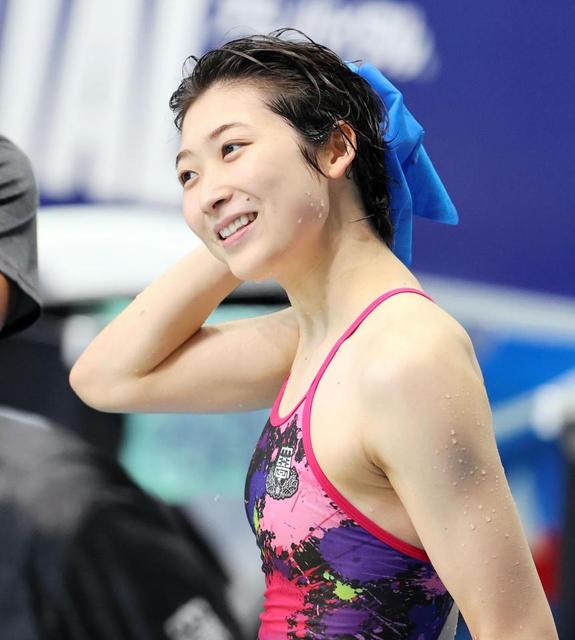 池江璃花子「感慨深かった」「第２の人生として自己ベスト」インカレ４位、予選後には感極まる