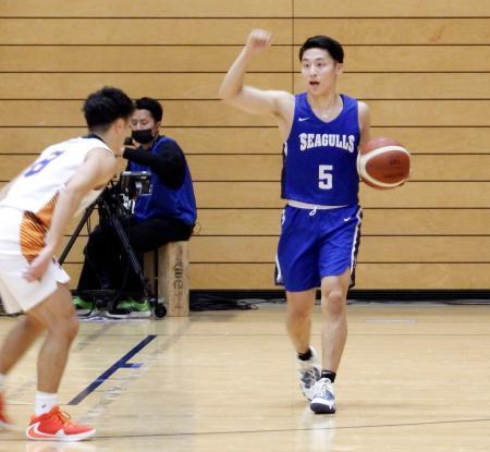 東海大Ｖ、１年の河村が貢献バスケット関東大学男子