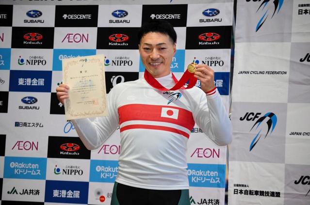 東京五輪代表の新田祐大が優勝　自転車男子１０００メートルタイムトライアル