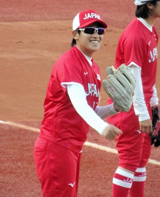上野由岐子　五輪金メダルは「使命感」２月以来の代表活動