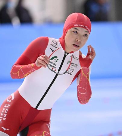 　女子５００メートルで優勝した小平奈緒（代表撮影）
