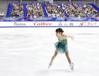 女子フリー　演技する三原舞依（代表撮影）