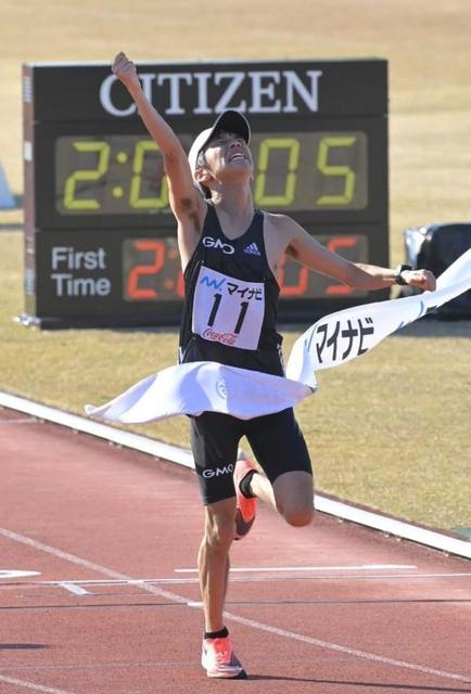 吉田祐也が２度目マラソンで初優勝　２時間７分５秒、日本歴代９位タイの好タイム