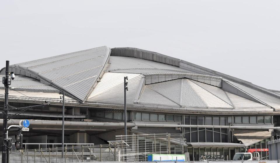 　ウインターカップのメーン会場・東京体育館