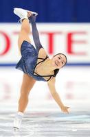 　女子ＳＰで演技する樋口新葉（代表撮影）