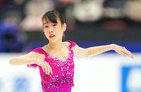 　女子ＳＰで演技する三原舞依（代表撮影）