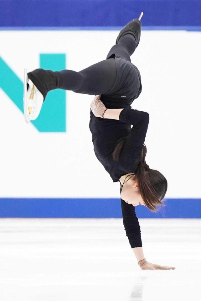 紀平梨花、連覇へ充実！“宝刀”3Aも4回転も着氷「成果が出たらいいな」/スポーツ/デイリースポーツ online