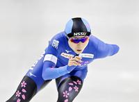 　女子１５００メートル　優勝した高木美帆＝明治北海道十勝オーバル（代表撮影）