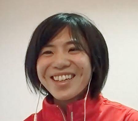 　オンライン取材に応じる東京五輪女子マラソン代表の鈴木亜由子＝６日