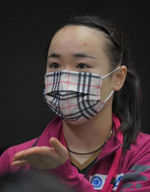 伊藤美誠　コロナ対策で卓球台の汗拭けず戸惑い「ユニホームで拭きたくなる」