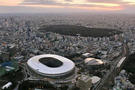 　東京五輪・パラリンピック開催への影響が懸念される国立競技場