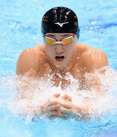 競泳、佐藤が好記録で２００平Ｖ北島康介杯最終日