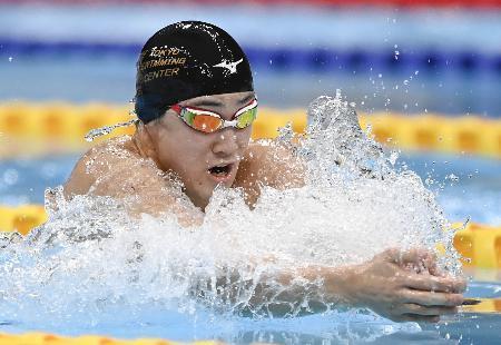 佐藤翔馬、日本記録に迫る快泳競泳、ジャパン・オープン最終日