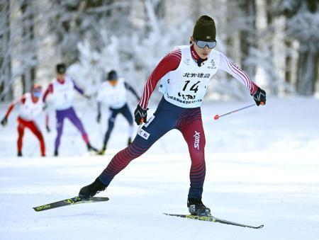 高校スキー、複合男子は木村がＶ第３日、後半距離で逆転