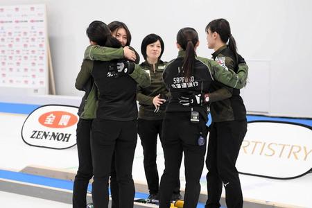 喜びを分かち合う北海道銀行（Ｃ）ＪＣＡ　ＩＤＥ