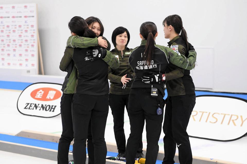 喜びを分かち合う北海道銀行（Ｃ）ＪＣＡ　ＩＤＥ