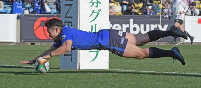 ラグビーＴＬ　ラストシーズンの福岡トライ　パナソニックがリコーに圧勝