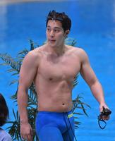 男子２００メートルバタフライ決勝で６位となった瀬戸大也（代表撮影）