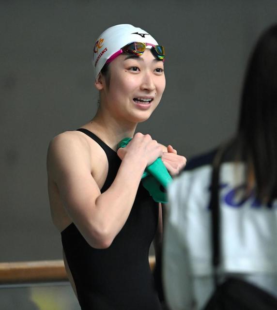 池江璃花子が予選１位で決勝へ　５０Ｍバタフライ
