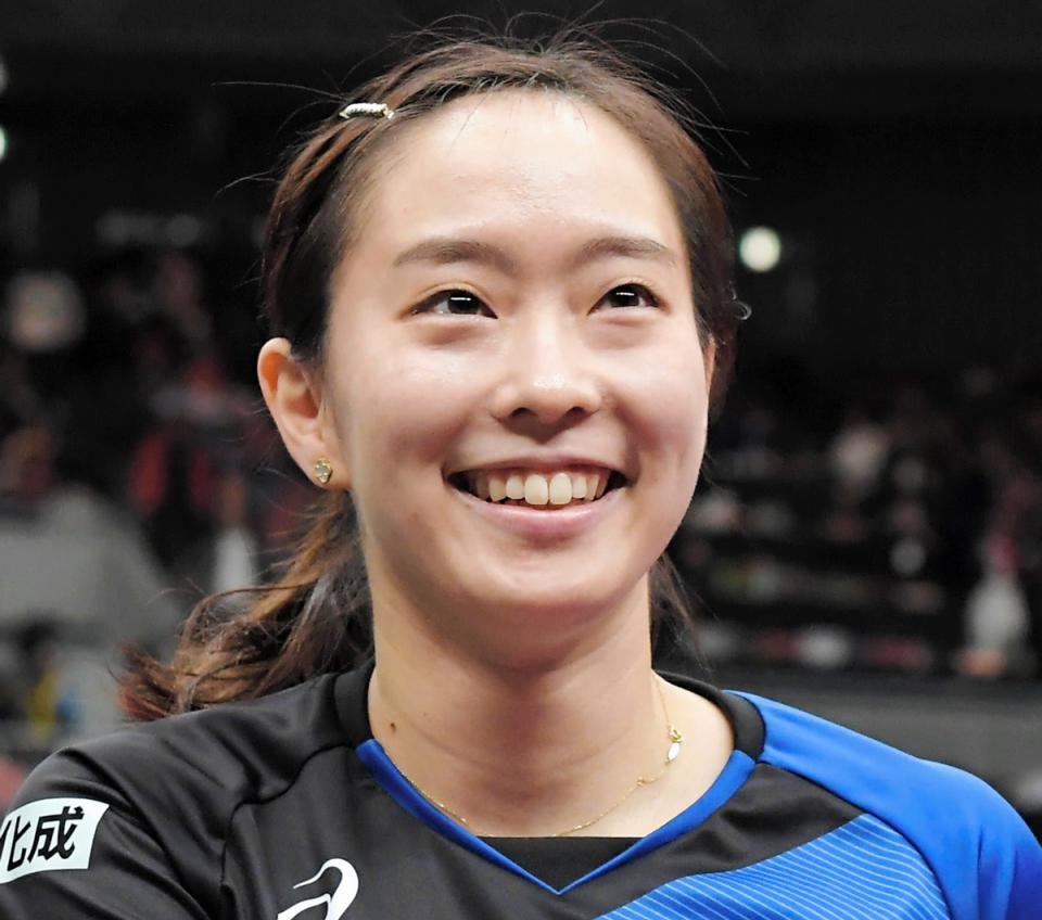 卓球 石川佳純 大苦戦も逆転勝利 今年初の国際大会で初戦突破 スポーツ デイリースポーツ Online 卓球 石川佳純 大苦戦も逆転勝利 今年初の国際大会で初戦突破 スポーツ デイリースポーツ Online