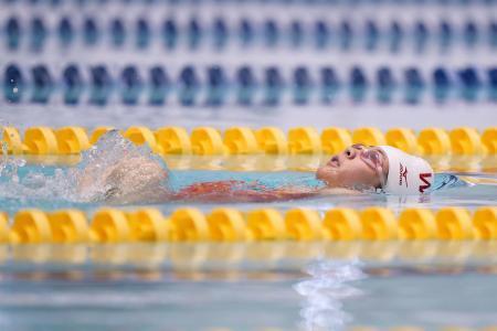 パラ競泳、１４歳山田らが日本新日本選手権