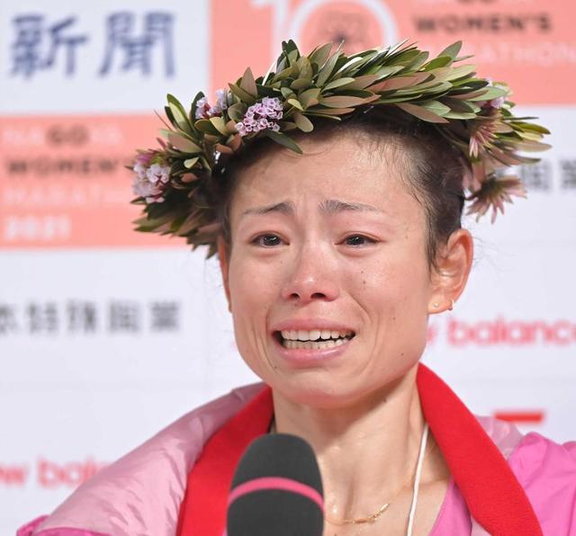 松田瑞生　初優勝も悔し涙…自己ベストにわずか４秒及ばず「過去の自分超えたかった」