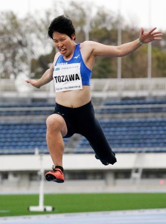 女子走り幅跳び 兎沢朋美が優勝 スポーツ デイリースポーツ Online