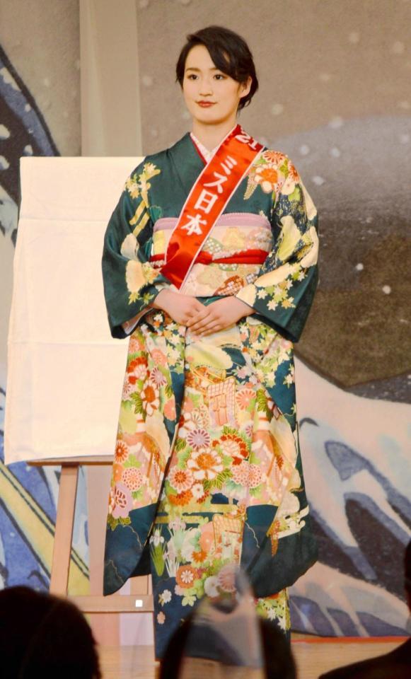 空手女子形 五輪代表の清水希容がミス日本特別賞 日本の美しさや伝統を伝えていく スポーツ デイリースポーツ Online