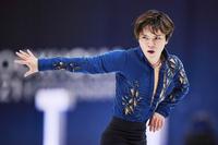 男子で４位の宇野昌磨のフリー＝ストックホルム（ＩＳＵ提供・ゲッティ＝共同）