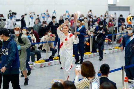 五輪聖火、完成の八ツ場ダム巡る群馬、移転した温泉街から対岸へ