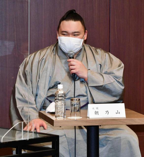 朝乃山　照ノ富士撃破に意欲「倒さないと上にはいけない」