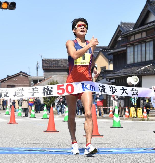 東京五輪競歩男子５０キロ代表に丸尾知司　日本選手権で五輪メダリスト破り初優勝