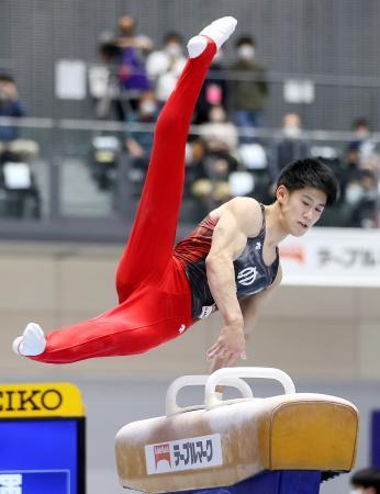 体操、１９歳橋本が逆転で初優勝谷川航２位、北園は負傷