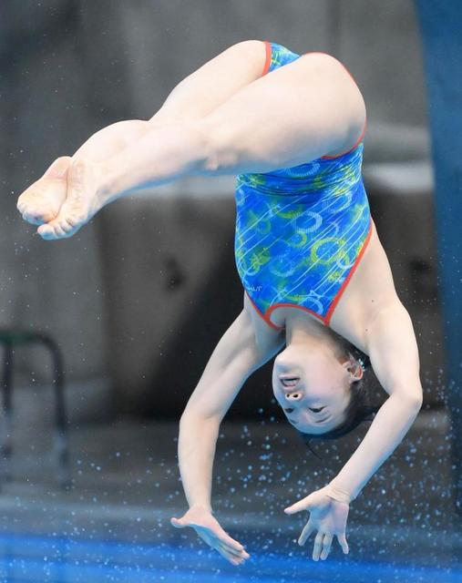 榎本、三上がそろって決勝へ　女子板飛び込み　榎本は内定が確定