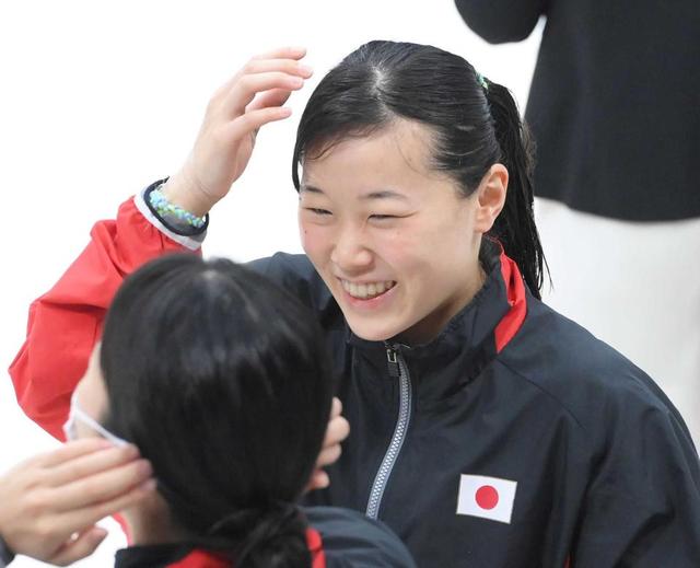 三上紗也可が大技「５１５４Ｂ」に挑戦　メダル届かずも五輪見据え「いい経験」