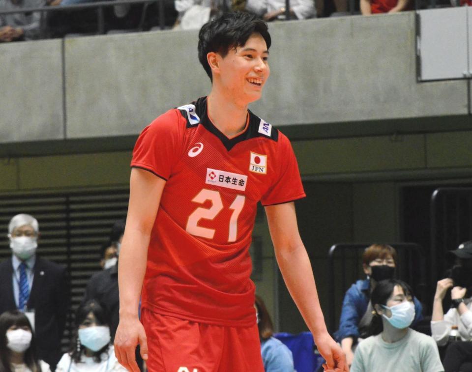 バレーボール男子日本代表 龍神NIPPON 高橋藍選手ユニフォーム - トップス