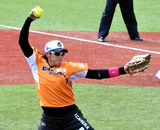 上野由岐子が３連投で今季初星 ゲーム勘 球思い出してきた 来週から代表合宿へ スポーツ デイリースポーツ Online