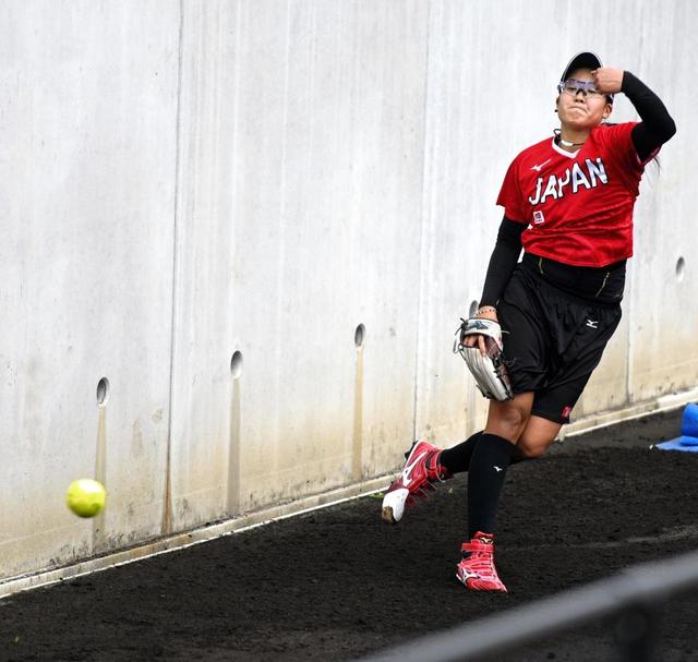 ２０歳の守護神・後藤希友「常に１００％の力を出せる準備を」ソフトボール女子代表合宿