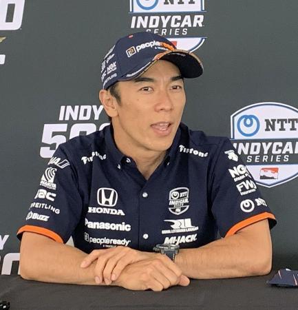 佐藤、予選１５位から挽回に意欲自動車レース、インディ５００で