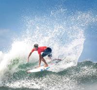 　東京五輪出場権を獲得した五十嵐カノア（ＩＳＡ提供）