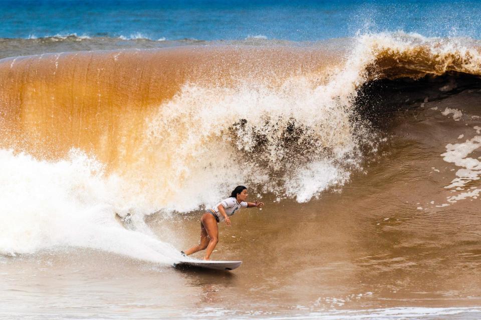 　４回戦を突破した前田マヒナ（ＩＳＡ提供）