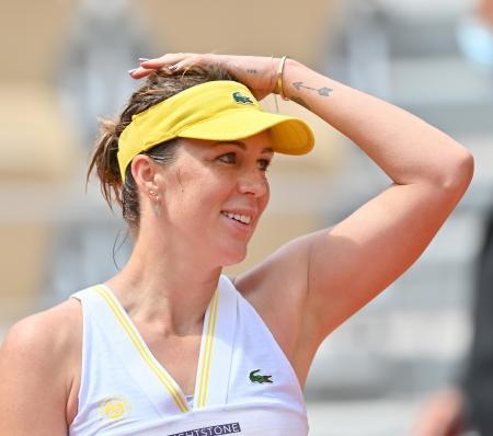 パブリュチェンコワが８強入り全仏テニス、アザレンカ破る