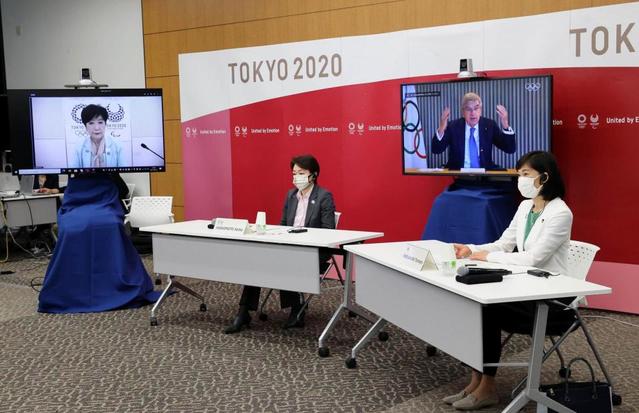 自信満々のバッハ会長　５者協議で東京五輪へ「ヒア・ウィー・ゴーだ」