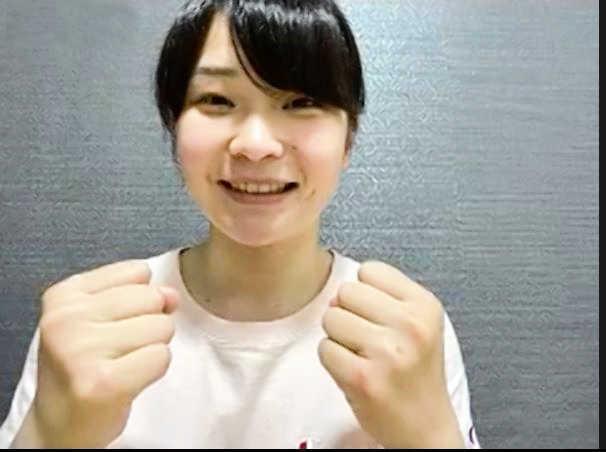 　オンライン取材に応じたボクシング女子日本代表の並木月海