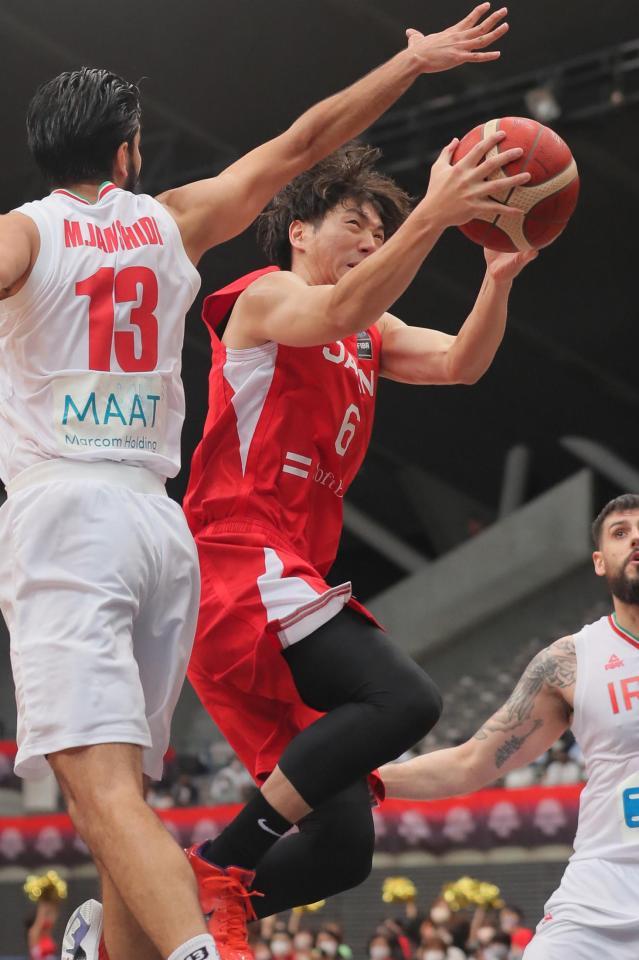 バスケ男子が格上イランに快勝 ラマスｈｃ 守備の強化を高く評価 スポーツ デイリースポーツ Online