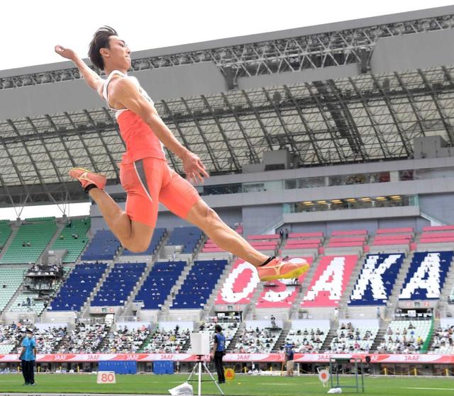 橋岡優輝　メダル「確実に獲りにいく」　１９年世界選手権「銅」相当の大ジャンプでＶ