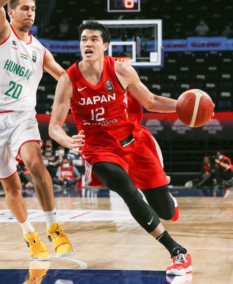 渡辺雄太が躍動２５得点 バスケ男子がハンガリーに大勝 いい勝ちだったと思う スポーツ デイリースポーツ Online