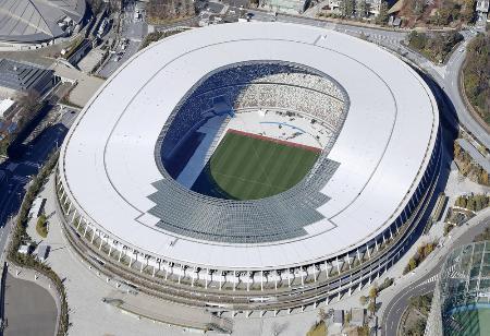 　東京パラリンピックの開閉会式が行われる国立競技場