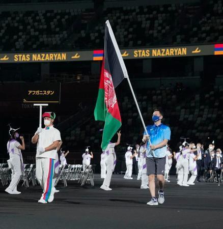 アフガン国旗も開会式入場特別対応「連帯示す」